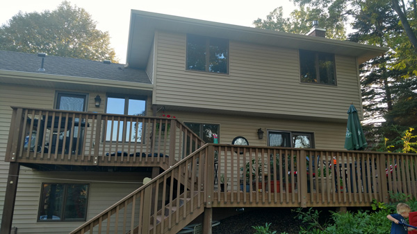 Before - deck