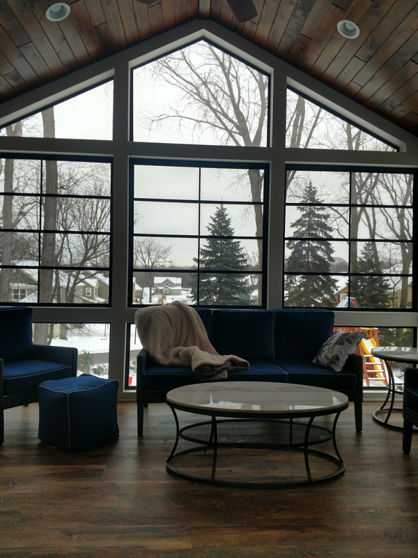 Cozy 3 season porch