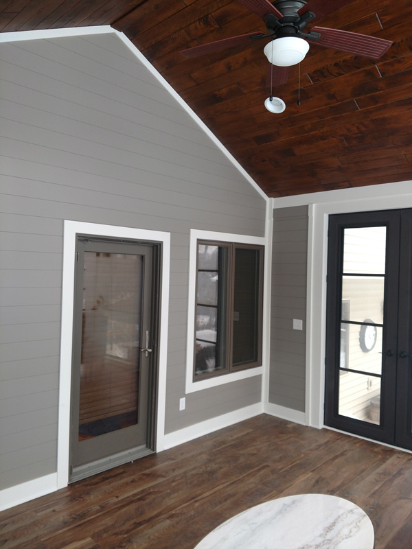 Shiplap walls