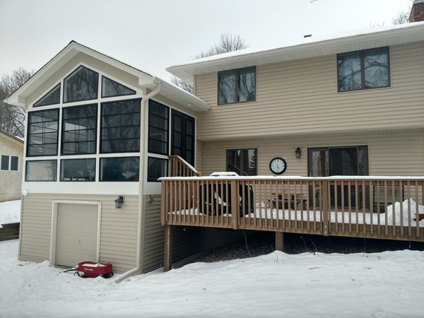 After - completed 3-Season porch