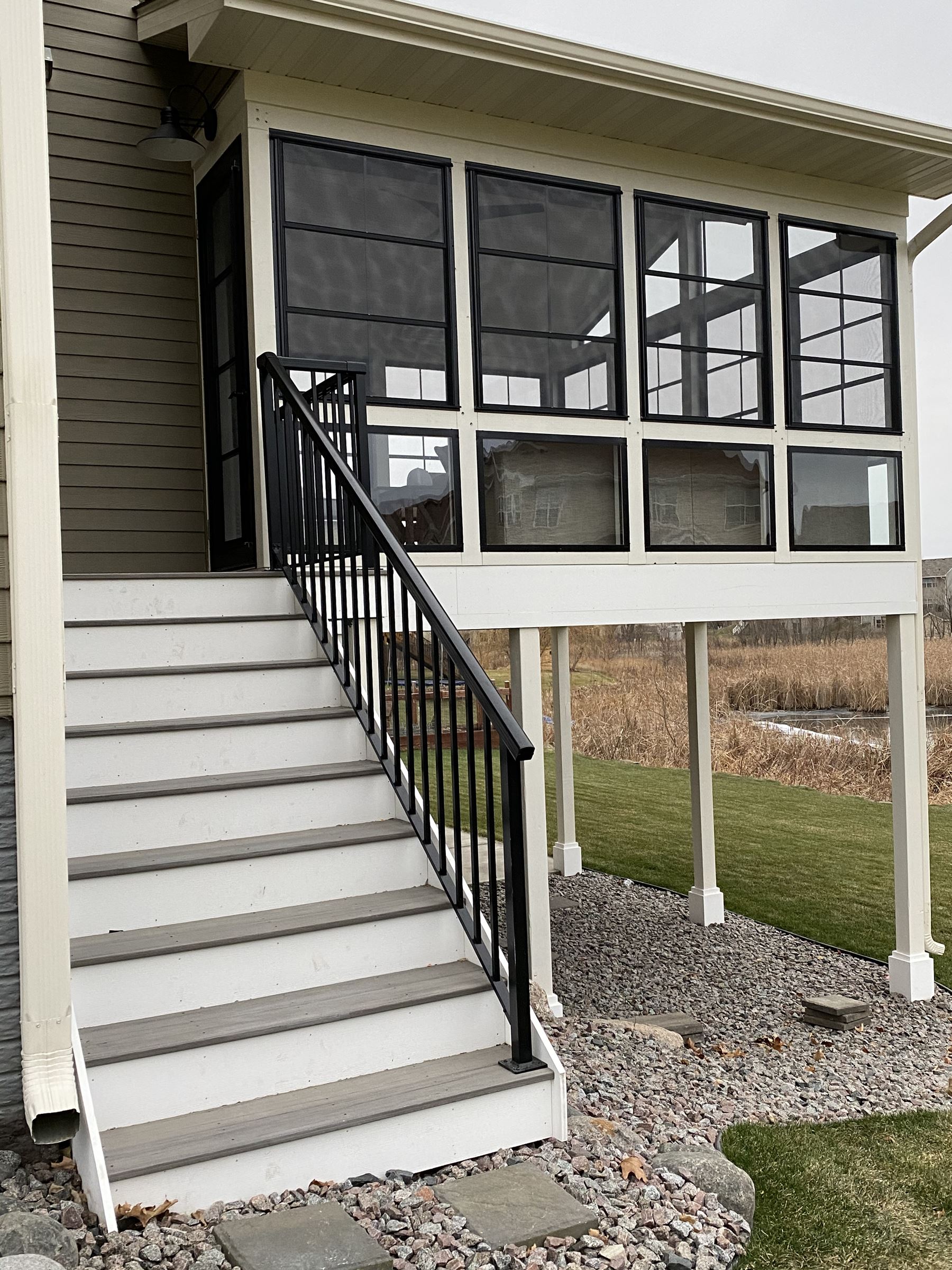 New Maintenance free deck & rail