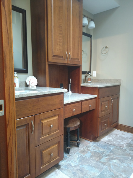 Custom Cherry Cabinets