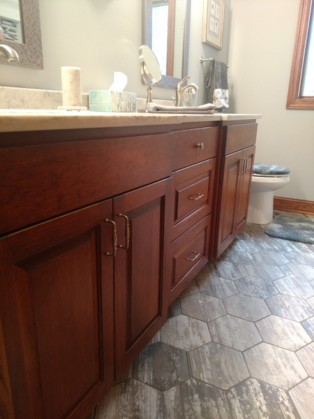 Custom Cherry Cabinets