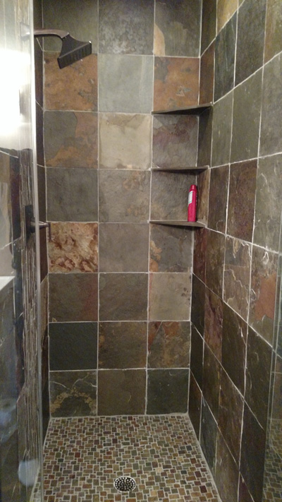 Lower Level Shower