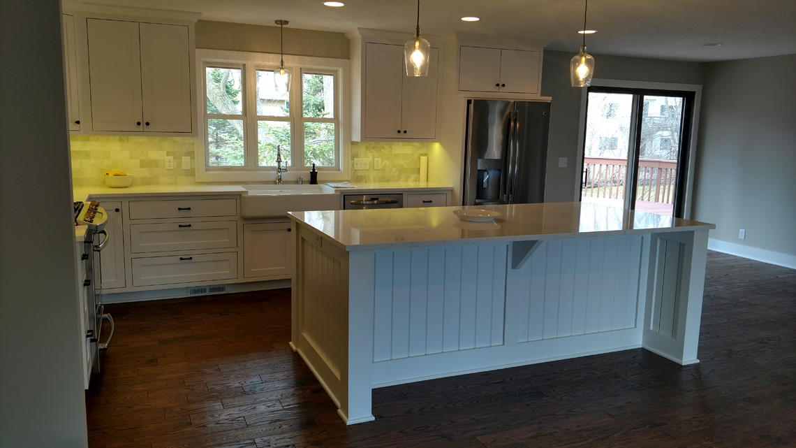 Edina Kitchen & Family Room