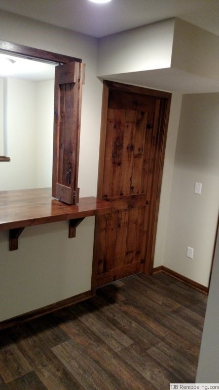 Reclaimed Oak Barn-wood custom saloon doors