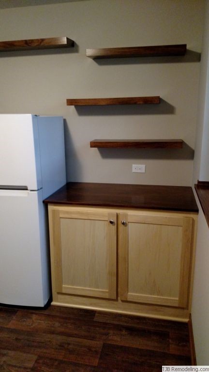 Cabinets & Floating Shelves