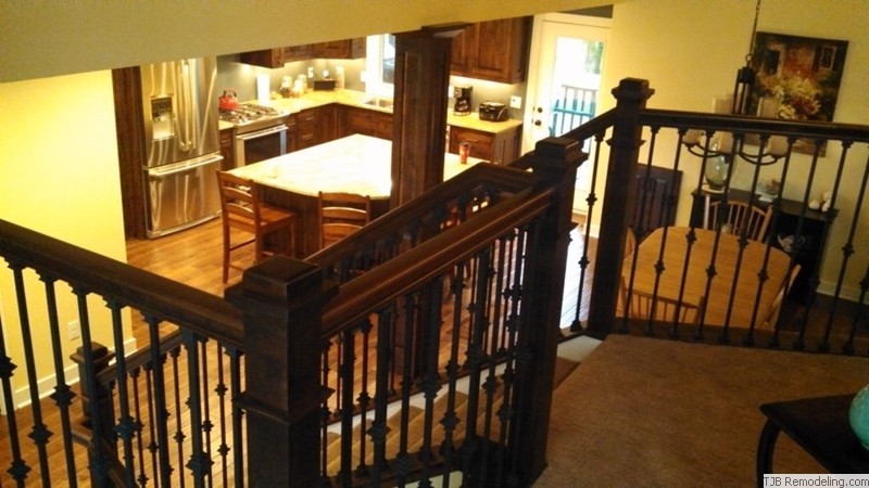 After Remodel - Wrought Iron Pickets
