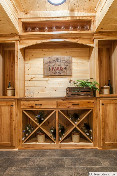 Wine Cellar Built-in Racks